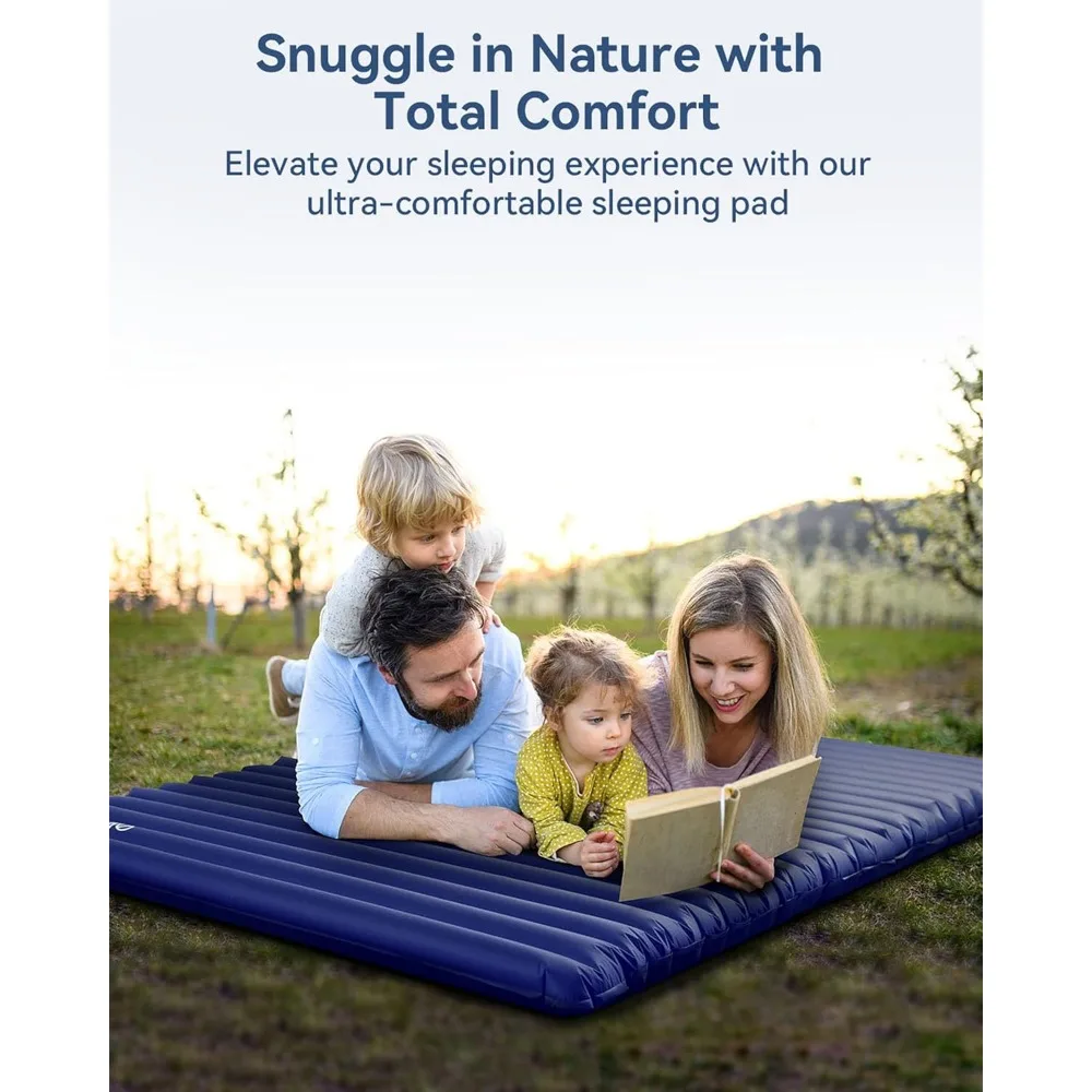 خيمة تخييم عائلية مدمجة مع أبواب بسحاب، 5 أقدام × 3 أقدام × 36 بوصة، مثالية لمغامرات الشباب #6