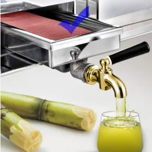Mesin Pembuat Jus Komersial Desain Baru dari Baja Anti Karat, Mesin Ekstraktor Tebu