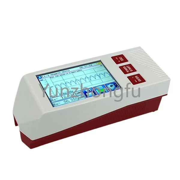 Portable Surface Roughness Tester HXSRT-500 Instrument with Groove Sensor NDT Testing Surface Probe for All Metals/Non-metals