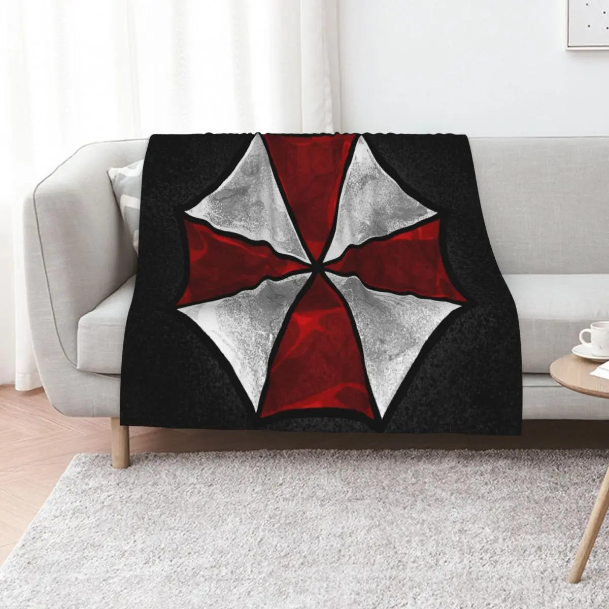 Umbrella Corporation Throw Blanket Bed Fashionable Picnic Decorative Sofas Thins Bed covers Beach Blankets