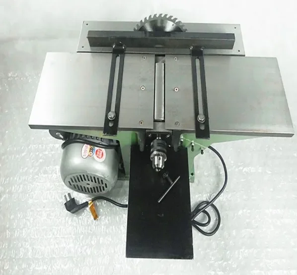 hot sales220V 1500W 150mm Electric Wood Planer Saws Multifunctional Woodworking Table Planer Household Wood Saw Planer 3900r/min