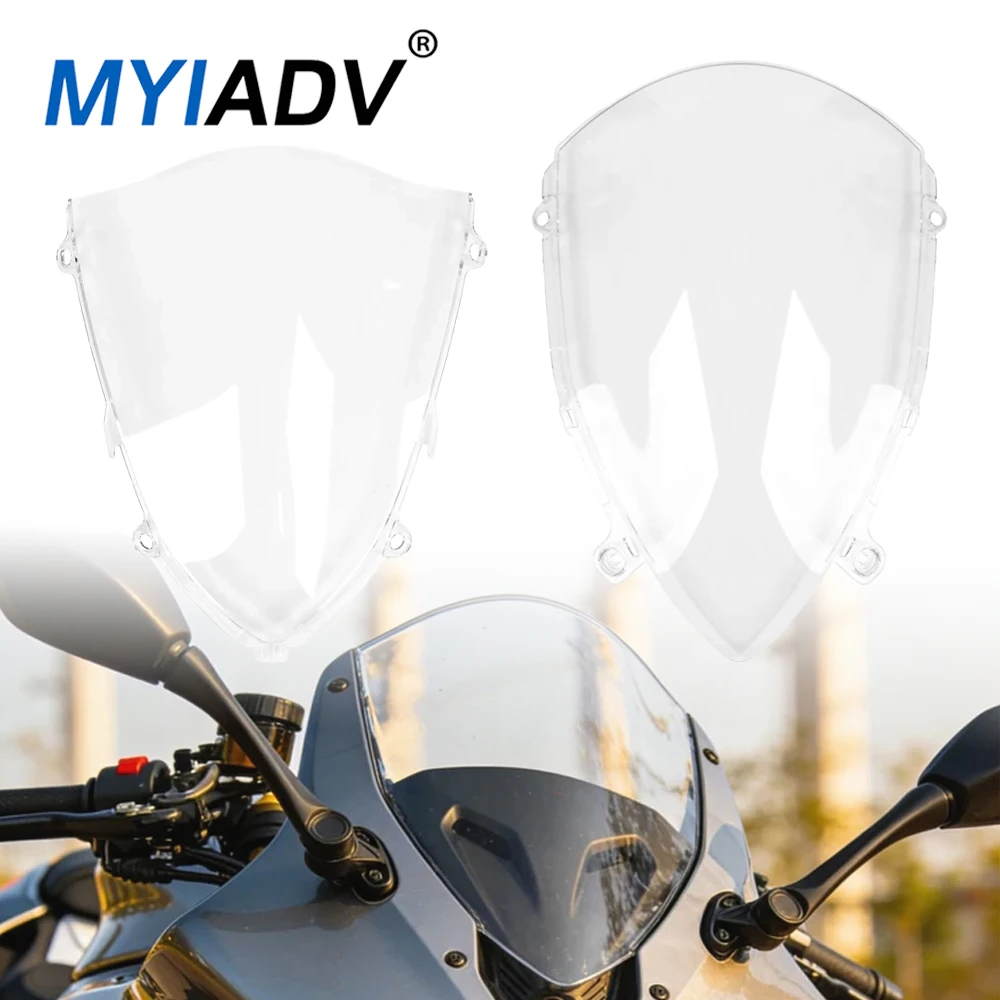 

Motorcycle Windshield Windscreen For QJMOTOR SRK600RR QJ600GS-3B 2020-2021 QJ600GS-3D 2022-2024 Sport Wind Deflector Protector