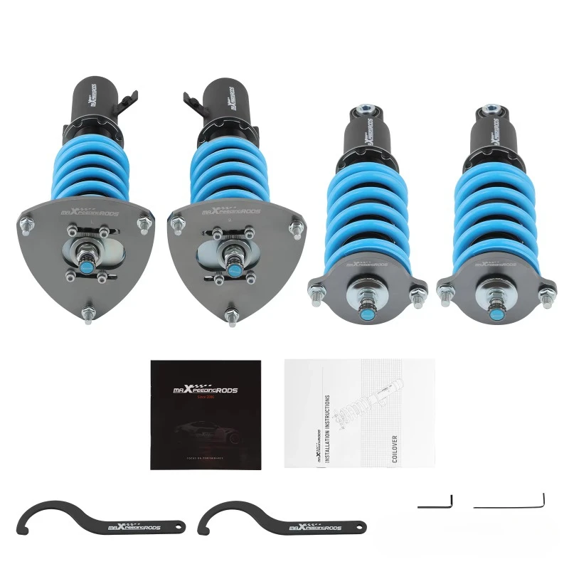 24 Way Damper Coilover Shocks Struts Kit for Legacy B4 Touring Wagon 2005-2009