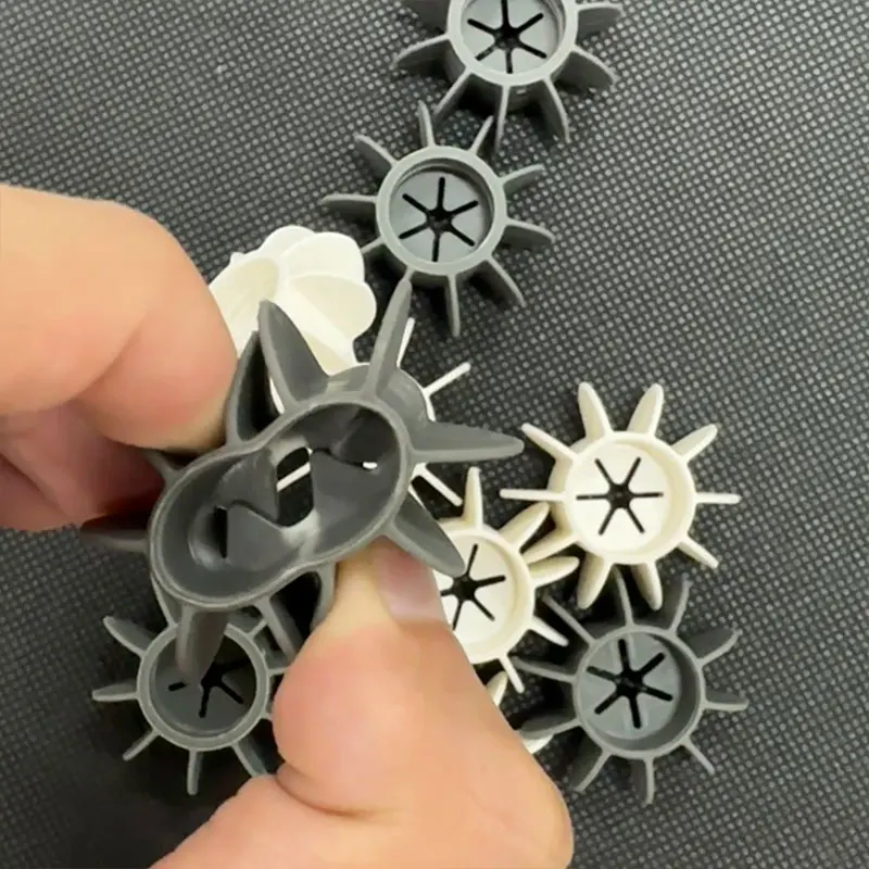 10 قطع من كرات الغسيل السيليكون القابلة لإعادة الاستخدام، تستخدم لإزالة شعر الحيوانات الأليفة ومنع الملابس من العقد. كرات الغسيل