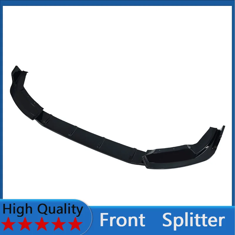

For BMW X3M F97 2017-2021 Front Splitter Bumper Lips Spoiler Body Kit Accessories MP Style 3pcs