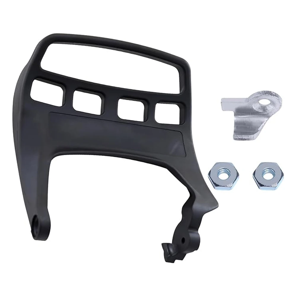Chain Brake Handle Kit for MS271 MS291 Chainsaw Includes Hand Guard Chain Catcher and Bar Nuts for Safe Operation