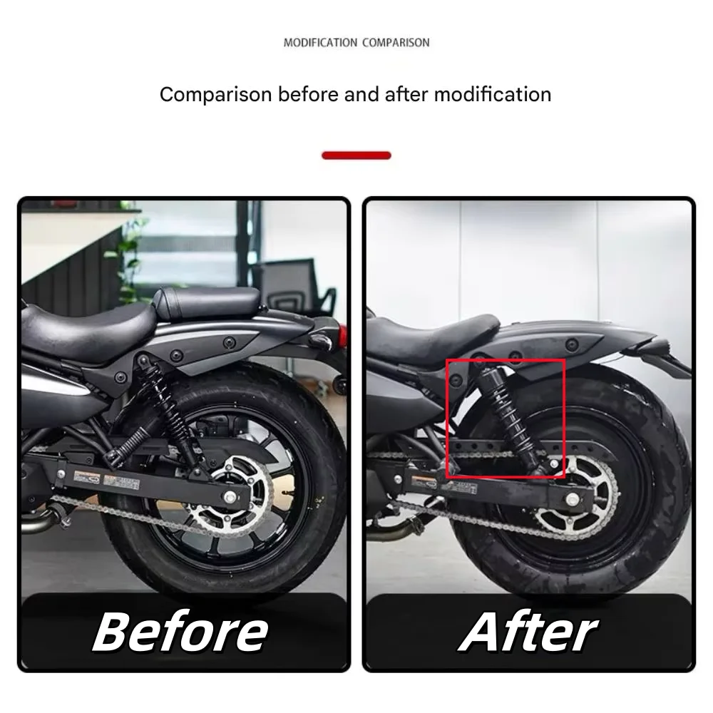 For Kawasaki Eliminator 500 motorcycle accessories rear shock absorber damping high rebound shock absorber accessories