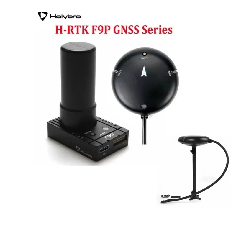 Holybro H-RTK F9P Rover Lite | H-RTK F9P Helical | H-RTK F9P Base GNSS GLONASS Galileo BeiDou for RC Pixhawk Flight Controller