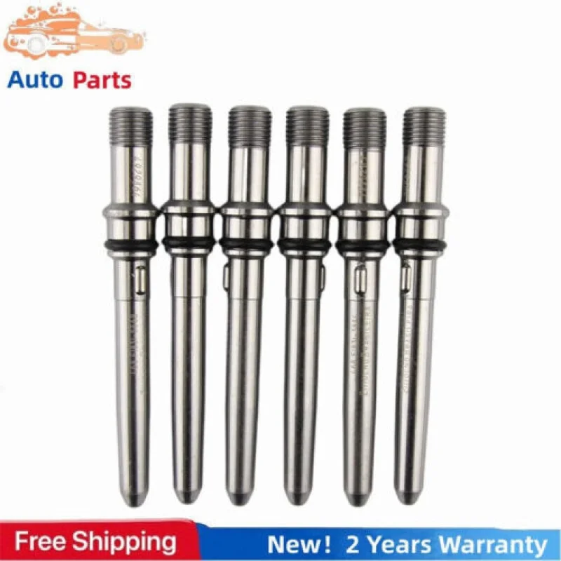 6PCS INJECTOR CONNECTOR TUBES FOR 2003-2012 DODGE CUMMINS DIESEL 5.9 & 6.7L