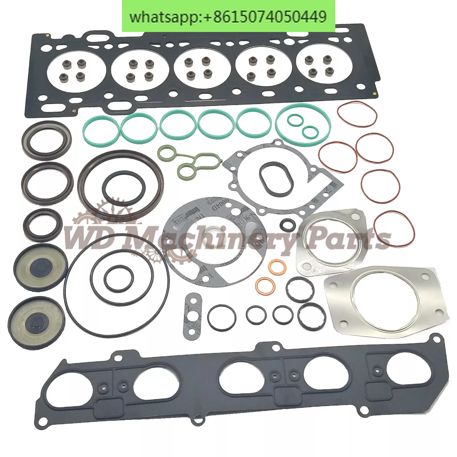 

Engine Cylinder Head Gaskets Set 8642629 For 04-12 V50 S40 C70 C30 2.4 B5244S4 31401351