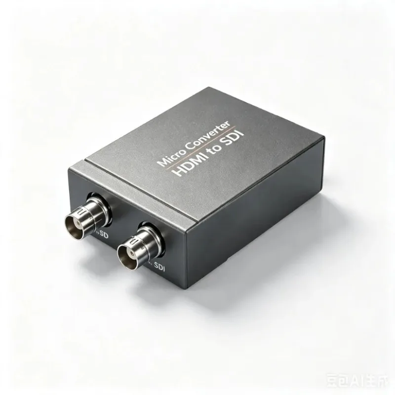 Micro Converter SDI to HDMI HDMI to SDI Video Audio Converter 3G-SDI Professional Metal Shell For Camera Monitor TV Projector FX
