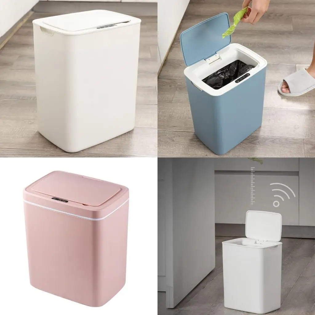 

D0AB умный индукционный мусорный бак, автоматический интеллектуальный датчик, мусорное ведро, электрическое сенсорное мусорное