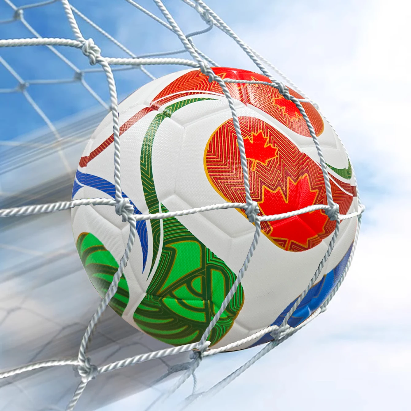 كرة قدم عالية الجودة لعام 2026 مقاس رسمي 5 مادة PU ملابس سلسة مقاومة للتآكل تدريب كرة القدم Futbol Voetbal Bola