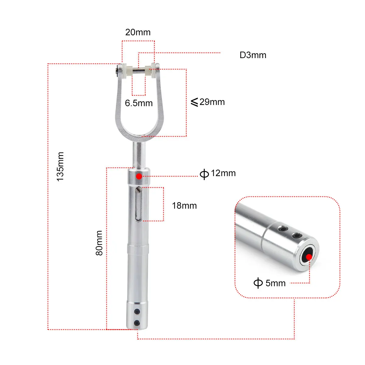 Train d'atterrissage antivibration XAERO pour avion aérien modèle RC classe 60-90