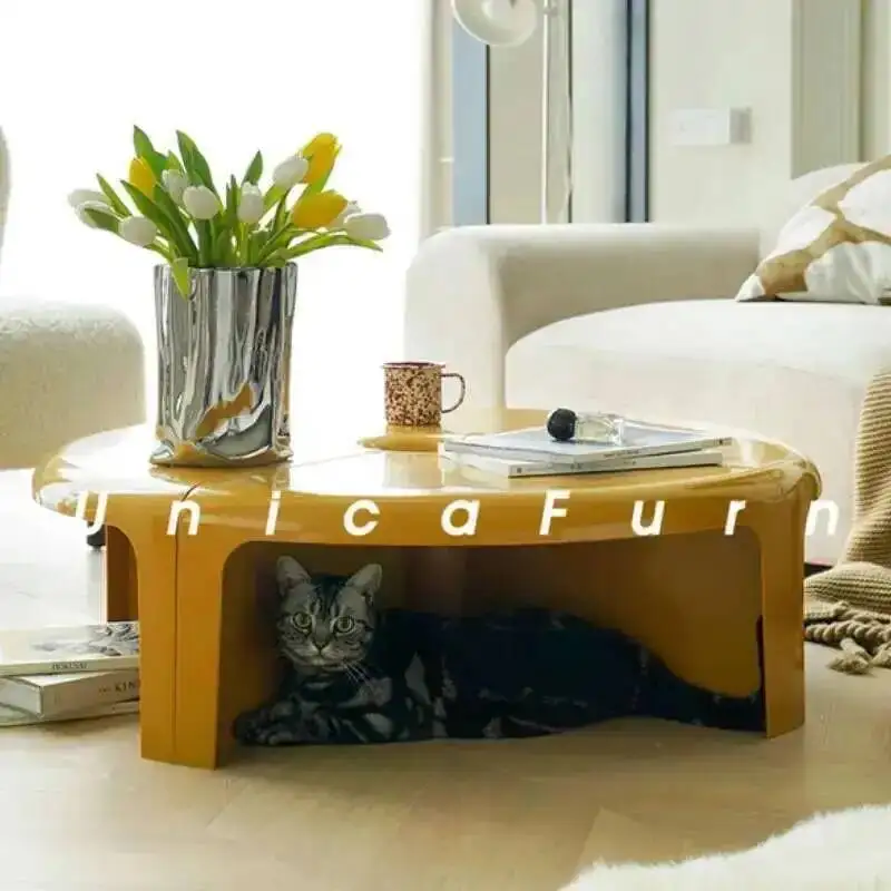 Nordic Combined Splicing Round Plastic coffee table Bedside Tables Creative Dining Kitchen mesa auxiliar bedroom furniture