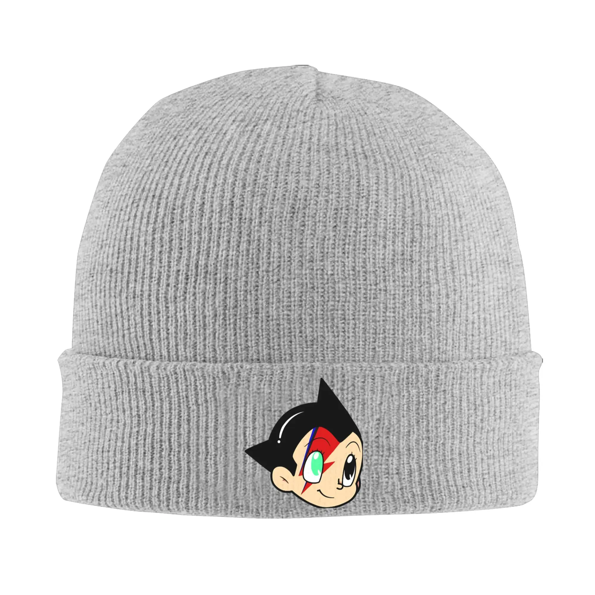 Astroboy Head Hats Autumn Winter Beanies New Astro Boy Robot Cap Unisex Acrylic Bonnet