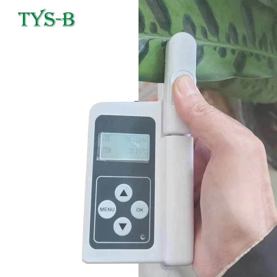 TYS-B High Precision Portable Handheld Digital Plant Leaf Chlorophyll Meter Chlorophyll Tester