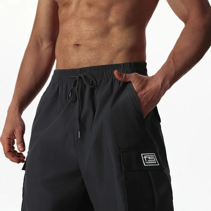 

Trendy Workwear Short Pants Loose Fit Men's Fashion Casual Trousers Korean Style Summer Comfortable Leisure Working shorts Men