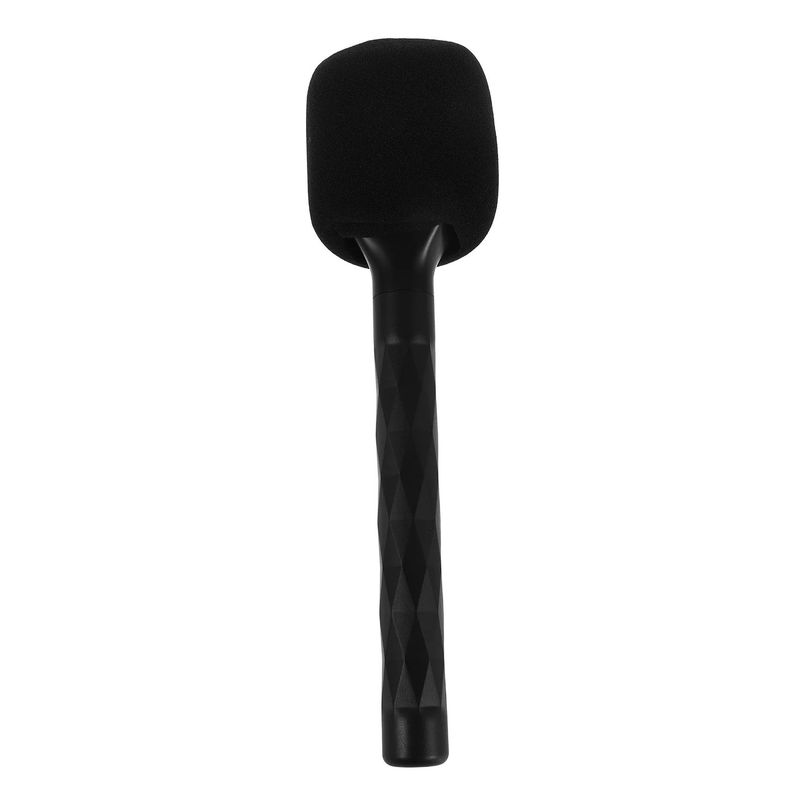 

Handheld Microphone Adapter Portable Handle For Outdoor Interviews Lightweight Durable Compatible With Wireless Mics