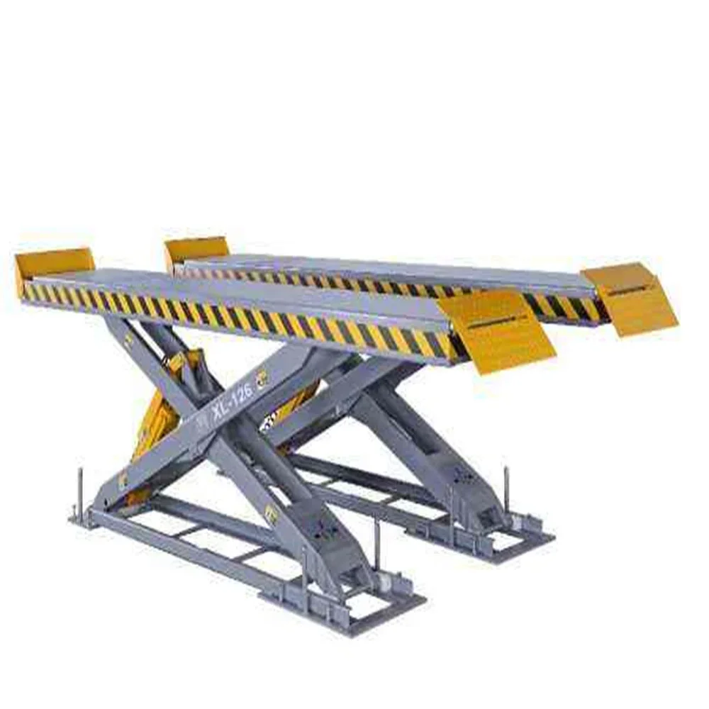 4Tons CE Approved Double Platform Scissor Car Tire Lifter