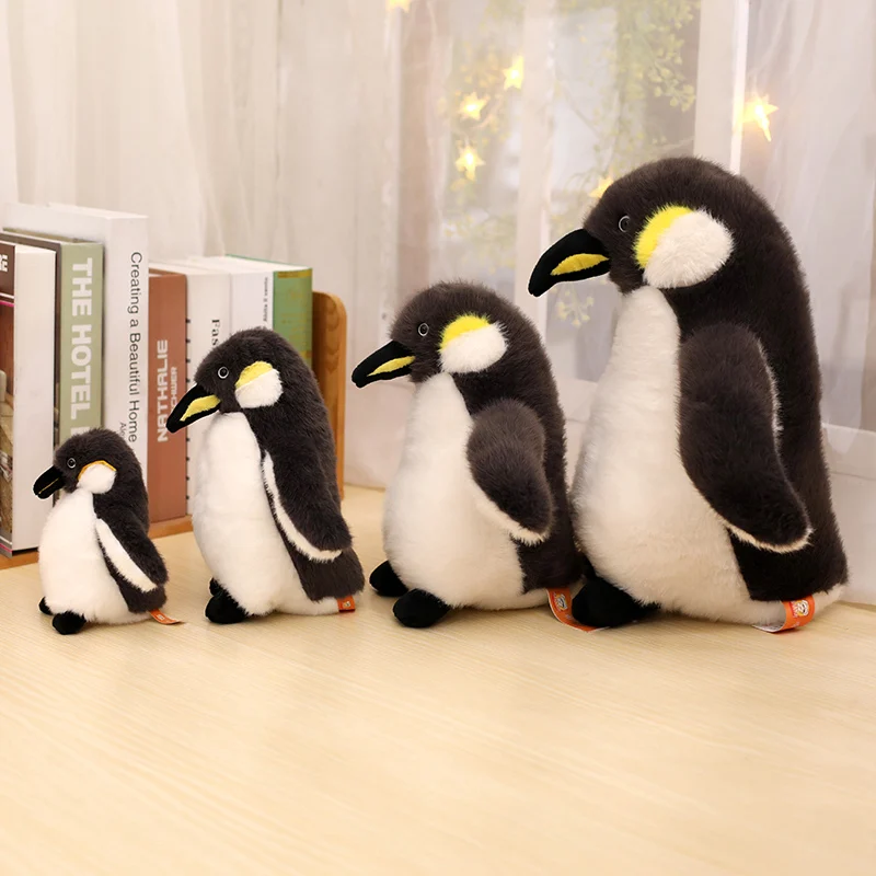 

Emperor Penguin High Fidelity Anime Cute Plushie Penguin Family Plush Toys Lifelike Animals Simulation Stuffed Doll Kawai Toy