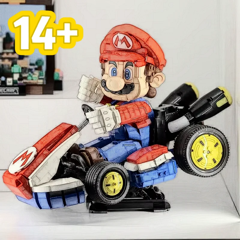 

Новый конструктор 2026 года 72037: Гоночный картинг. Серия «Креативное оформление дома». Идеальный подарок на Новый год и День рождения для детей и взрослых.