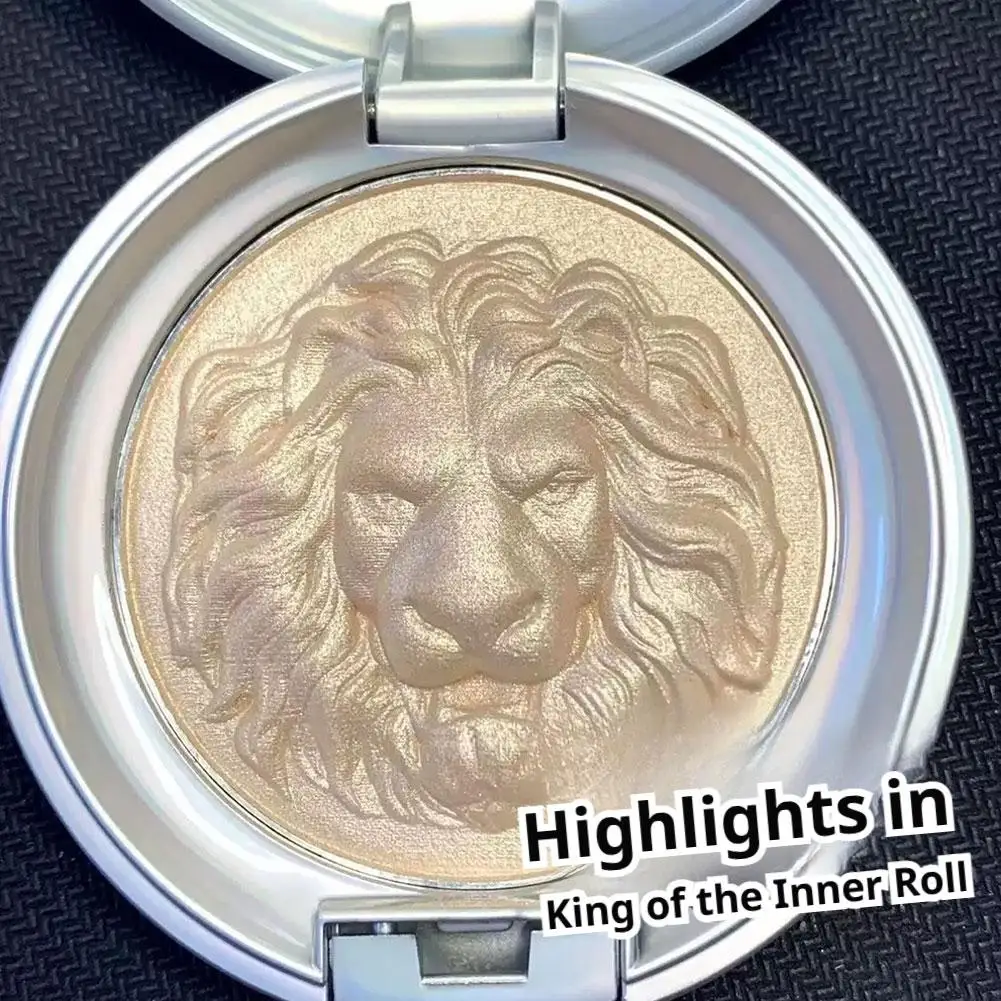 Iluminador de diamante alto brilhante, iluminador facial natural tridimensional, sombra de nariz, pó iluminador de contorno