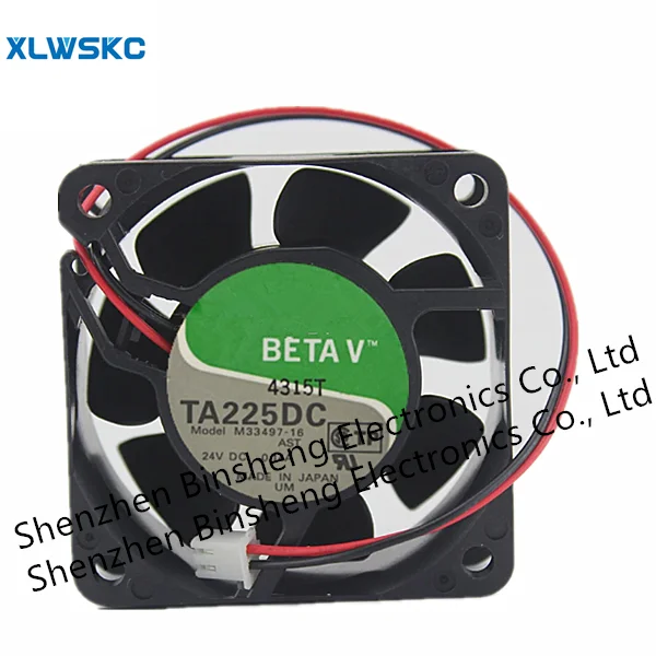 TA225DC M33497-16 original 24V 0.14A 60 * 60 * 25 fan spot stocks