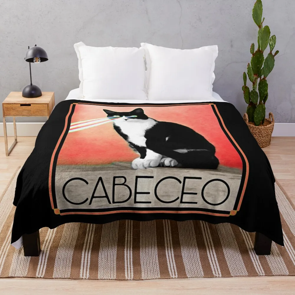 Cabeceo with Laser Cat Eyes Tango Poster Throw Blanket Camping christmas gifts Moving Blankets