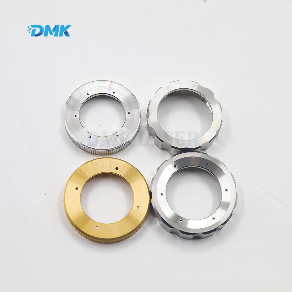 แหวนล็อคเซรามิกเลเซอร์ DMK สําหรับ Precitec และ Raytools หัวตัดเลเซอร์ไฟเบอร์ ขั้วต่อหัวฉีดเลเซอร์ ยึดอ่อนนุช