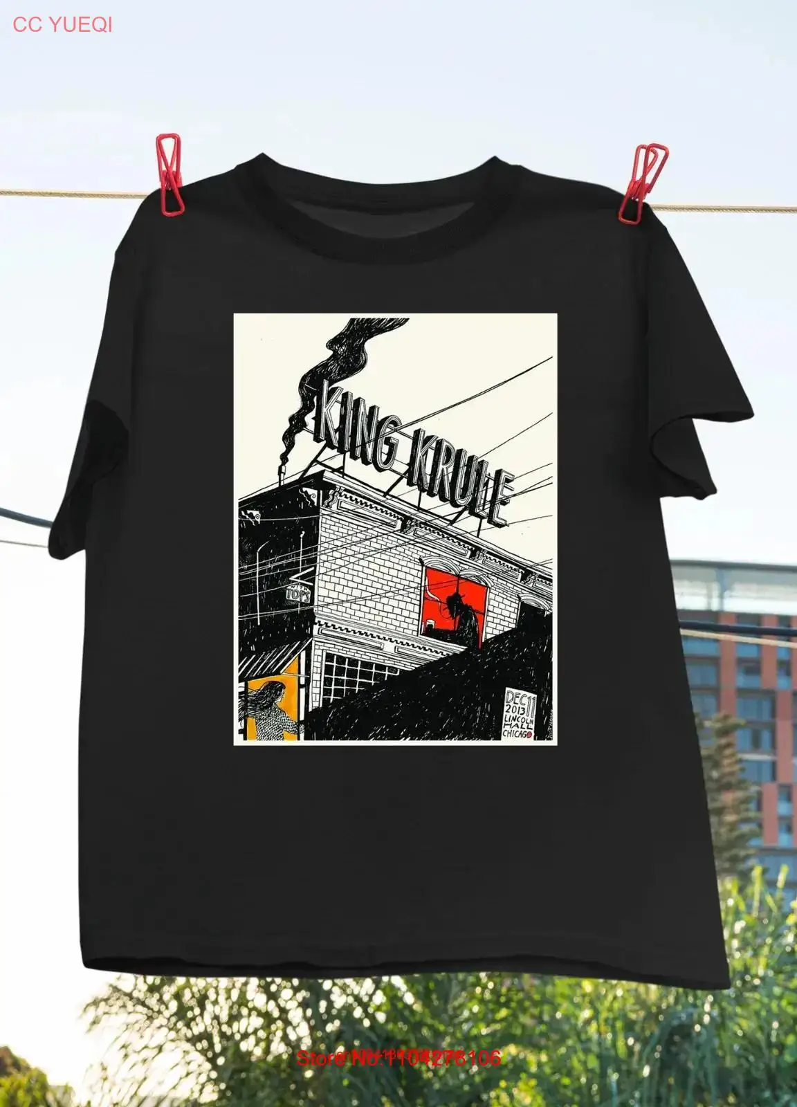 New King Krule On The Rooftops Cotton Black All Size T Shirt AA1455 long or short sleeves