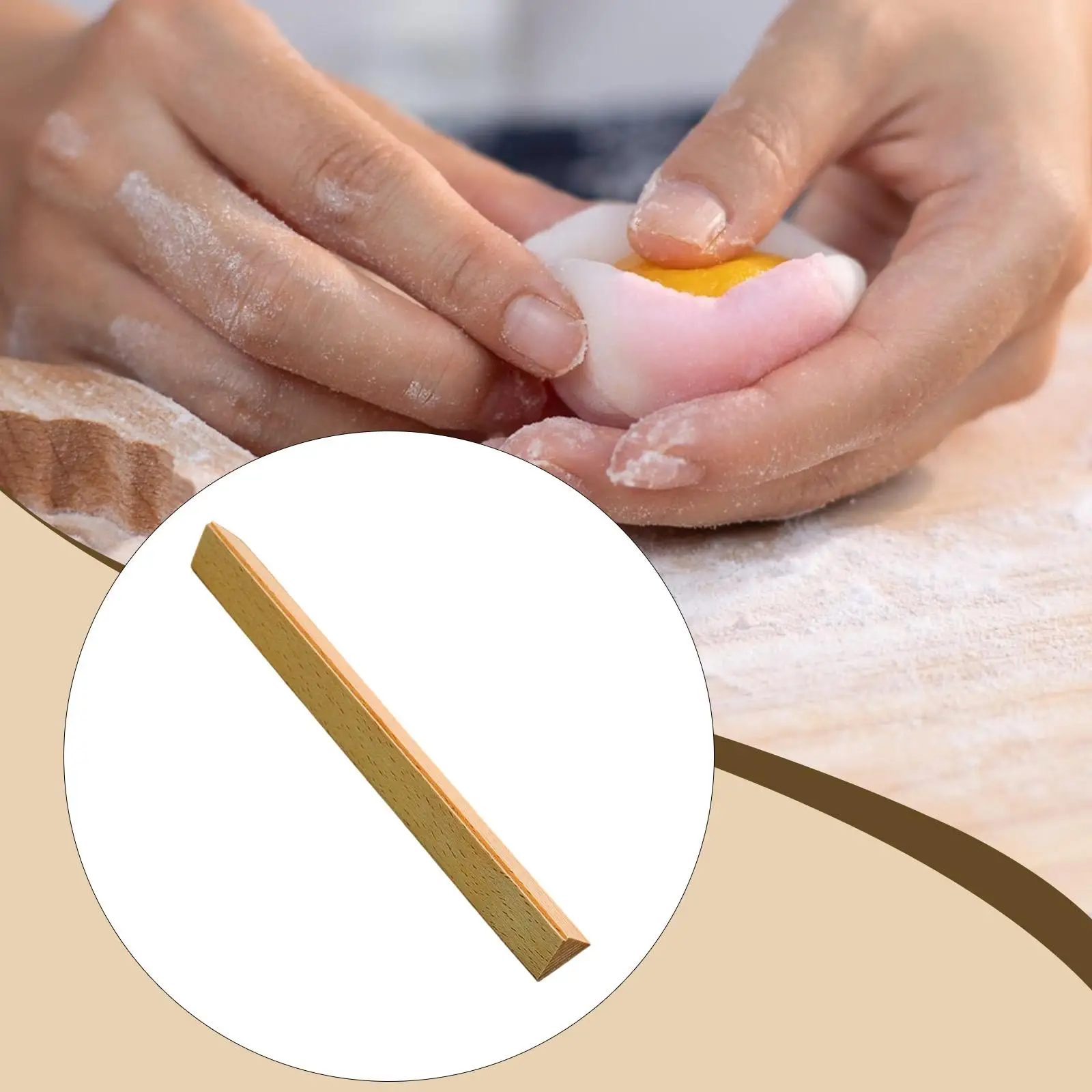 Triangle Bar Wooden Tool Kitchen Gadgets for Baking Supplies Cookie Candy Dessert DIY Soap Pastry Tools