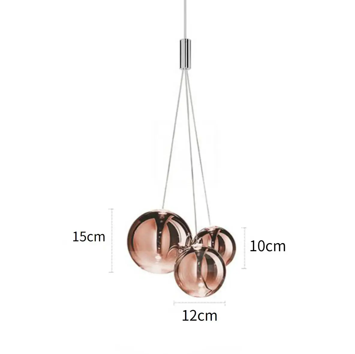 Cluster Hanglamp Nordic Glass Lamp Bar Hanglamp Willekeurige Bubble Hanglamp Home Decor Badkamer Hangende Verlichting