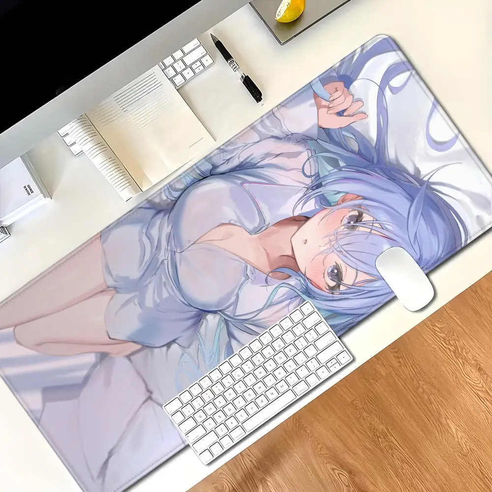 

China's hot-selling mouse pad The Idolmaster Animation Beautiful XXL Game Exclusive MousePads PC Computer pad Non-slip Decor