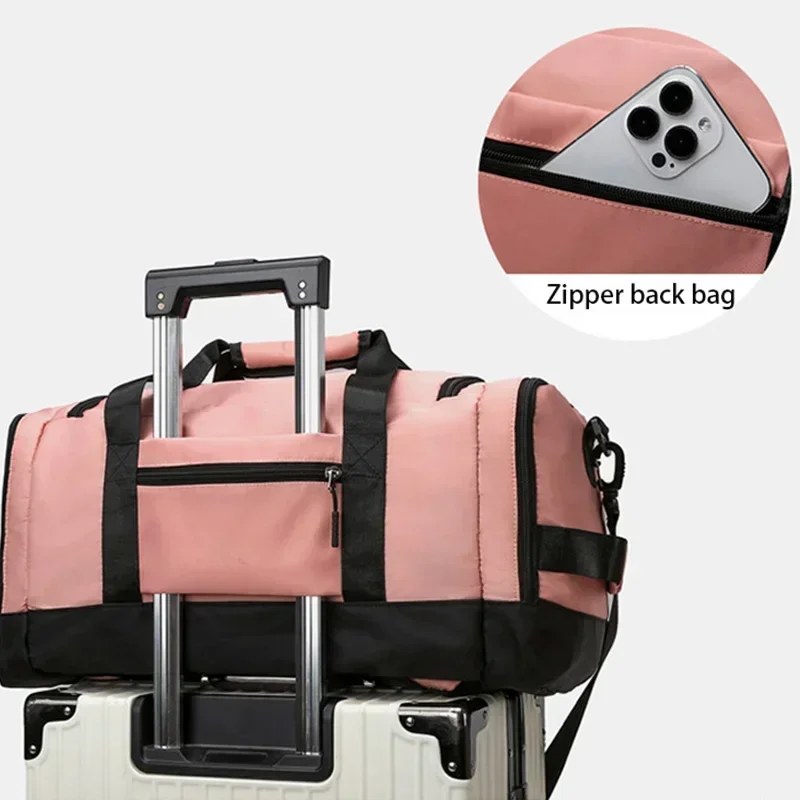 Travel bag Large Capacity Multi-function Backpack Strap Can Be Hidden Fashion Handbag