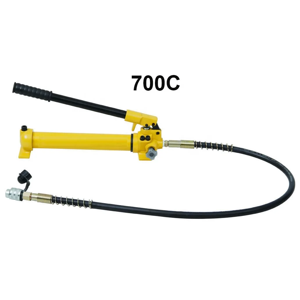 700bar double acting high pressure hand operated manual hydraulic pump