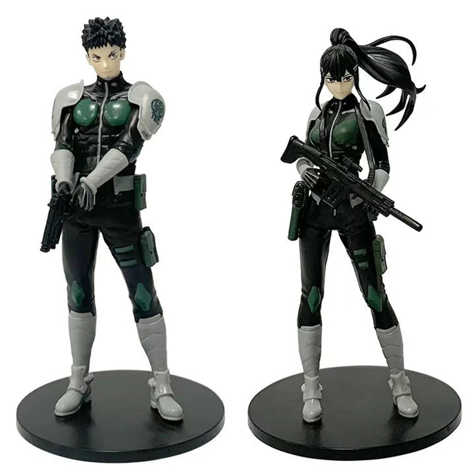 أنيمي الوحش رقم. 8 شخصيات هيبينو كافو ياباي مينا شيكوميا كيكورو كوباياشي تمثال بولي كلوريد الفينيل نموذج زخرفة الديكور #3