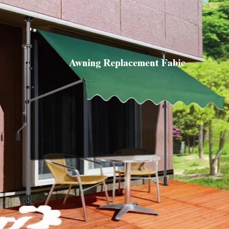 Awning Replacement Fabic Door Canopy Awning Waterproof Gazebos Telescopic UV Fabric Oxford Outdoor Store Banner Replacement
