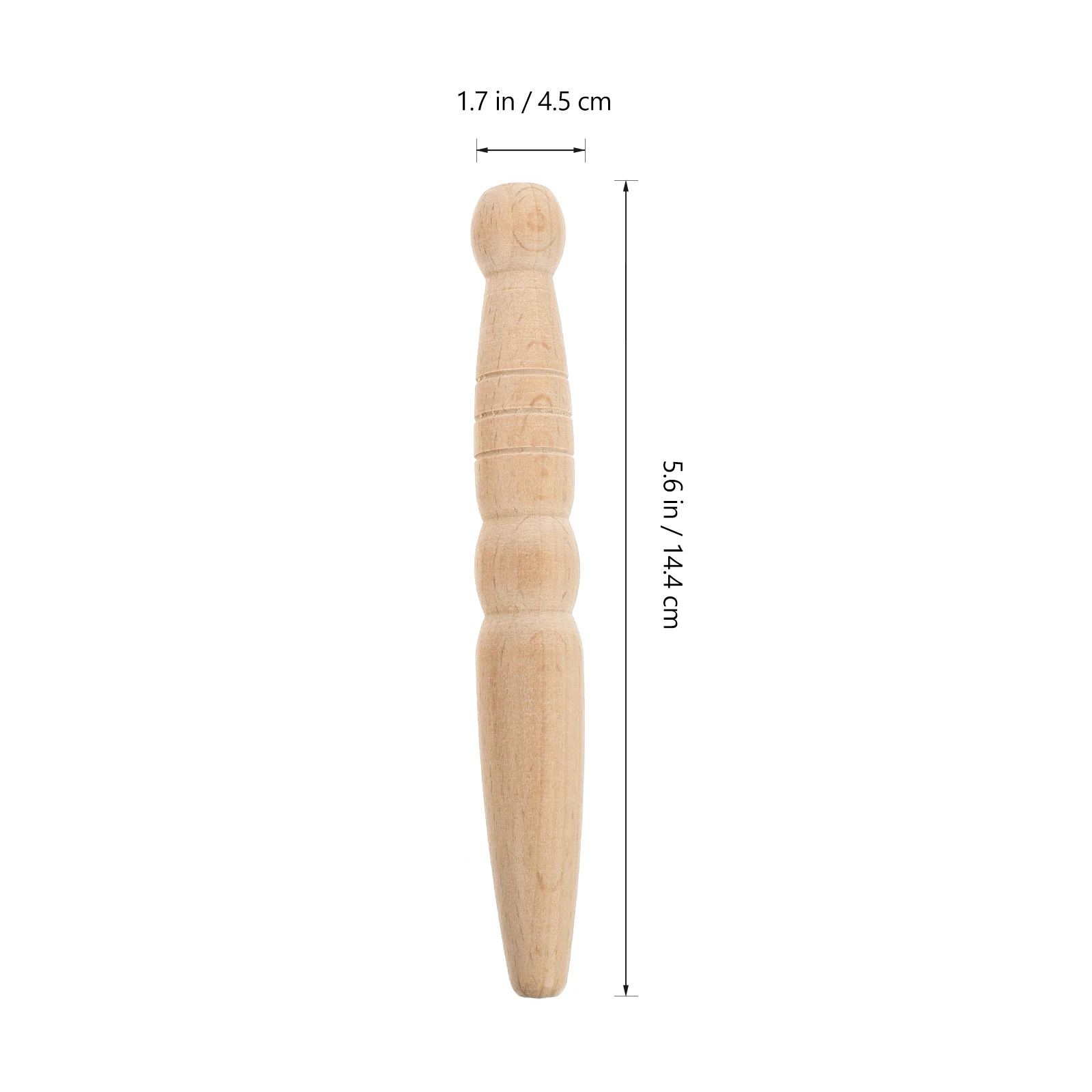 

3pcs Wooden Rod Skin Care Massager Set Smooth Natural Wood Foot Massager For Legs Body Acupuncture Point Skin Care Tool
