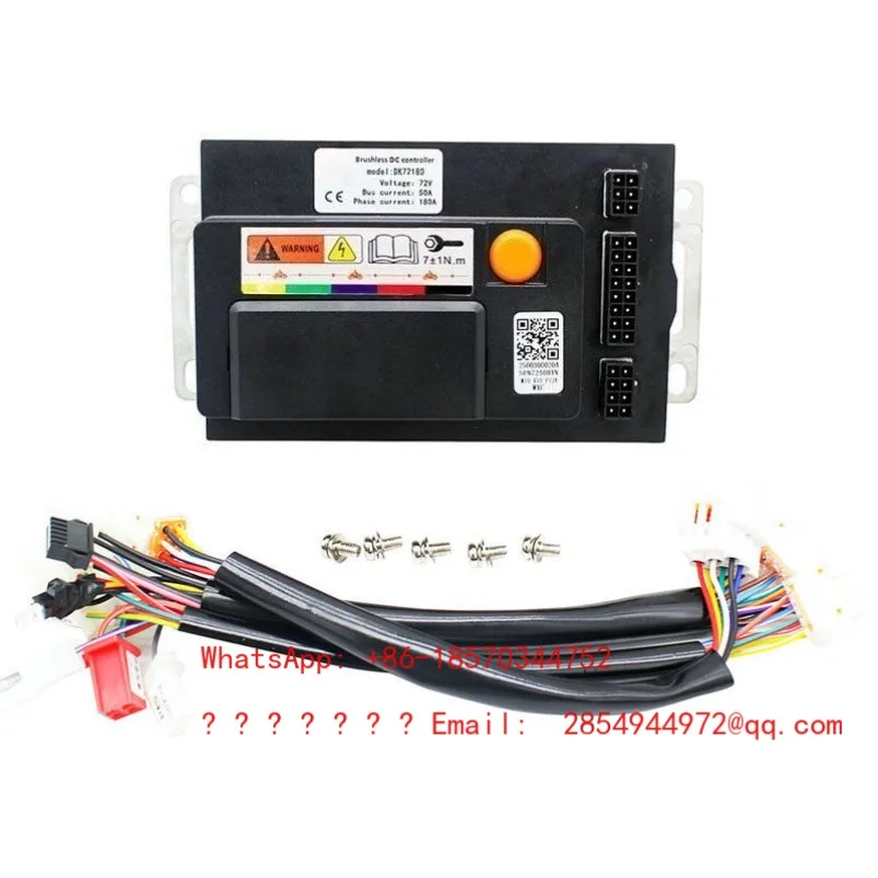 

Electric Vehicle Electric Motorcycle DK72180 Sine Wave Motor Controller Silent 48V60V72V50A