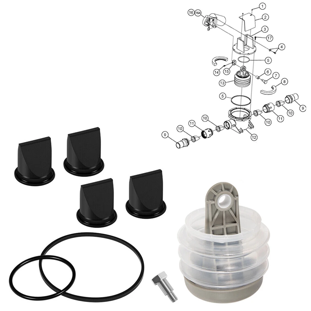 385230980 Pump Bellows Kit/set Replace For Dometic S T J VHT, And VG Series 385310076 385310151 Replacement Part