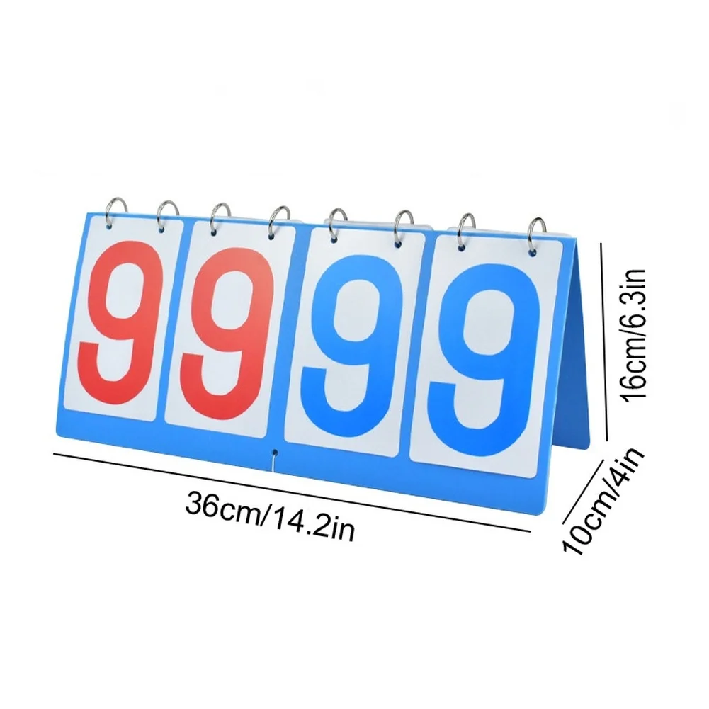 PVC Flip Scoreboard Suitable for Basketball Badminton Table Tennis Volleyball with Multiple Size Options Available - view 6