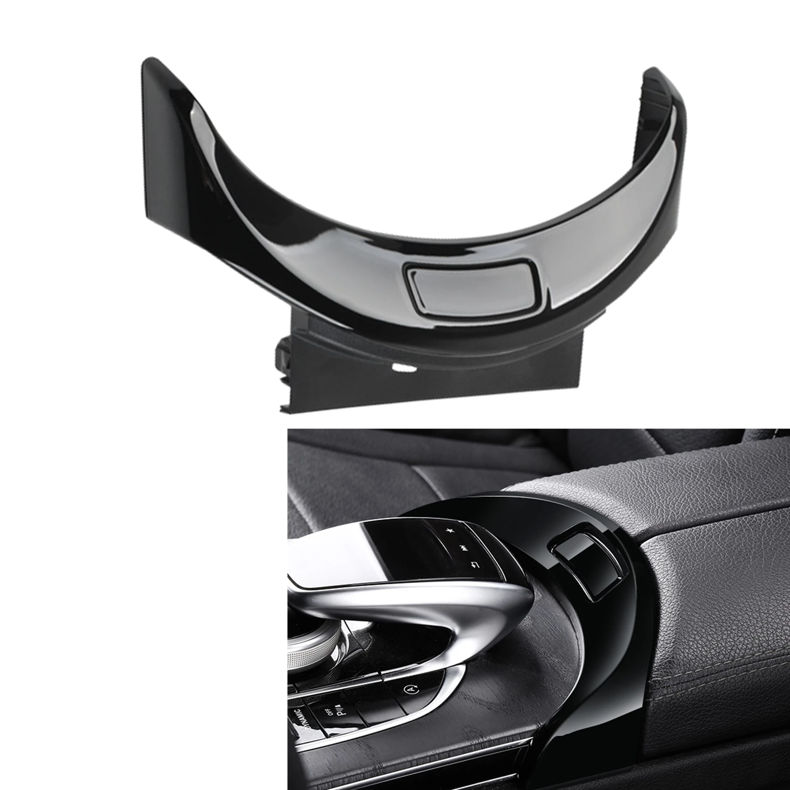 

Armrest Box Panel Release Switch Button Trim Cover For Mercedes Benz C GLC Class W205 C180 C200 C300 W253 GLC200 GLC300 GLC43