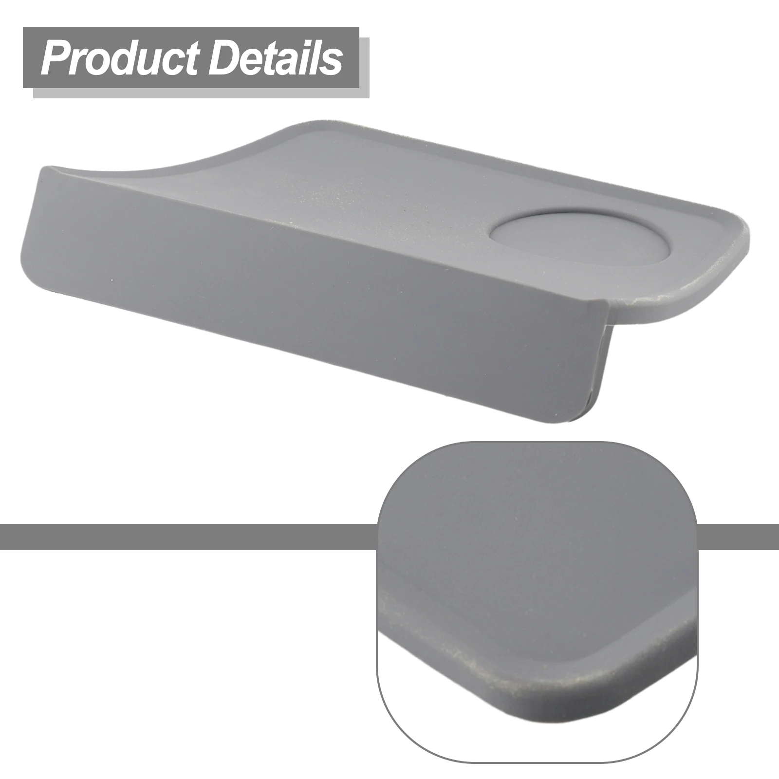 Afternoon Tea Espresso Anti Skid Large Area Coffee Tamper Mat Corner Silicone Heat Resistant Non Slip Tamping Rest Holder