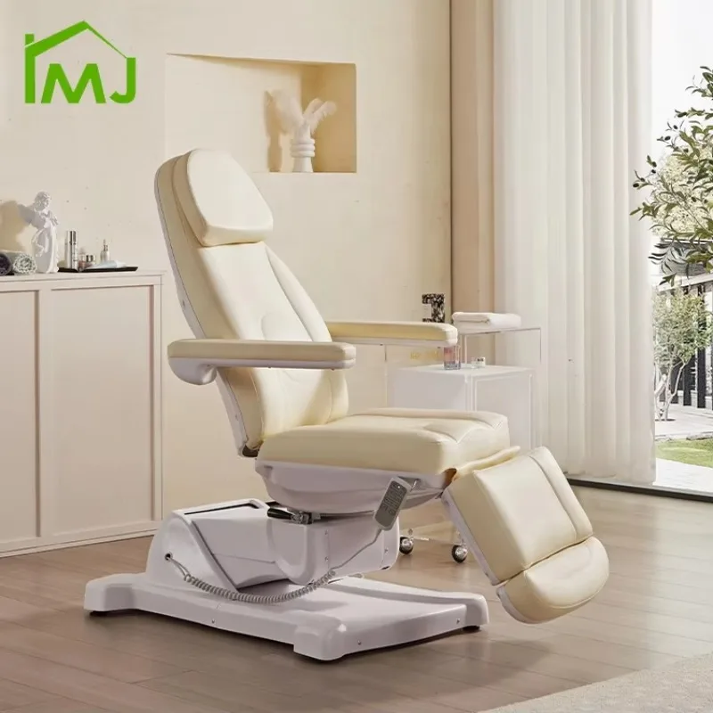 2026  Beauty Salon Rotated Spa Massage Tables Facial Electric EyeLash Beds With Motors