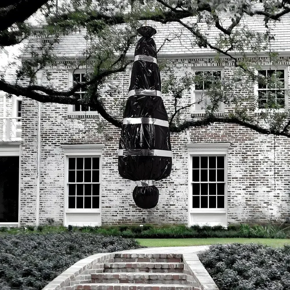 Decoraciones de Halloween, accesorios de víctima muerta para cadáver, decoraciones colgantes para el cuerpo muerto, decoraciones de Casa Encantada de cadáver falso aterrador