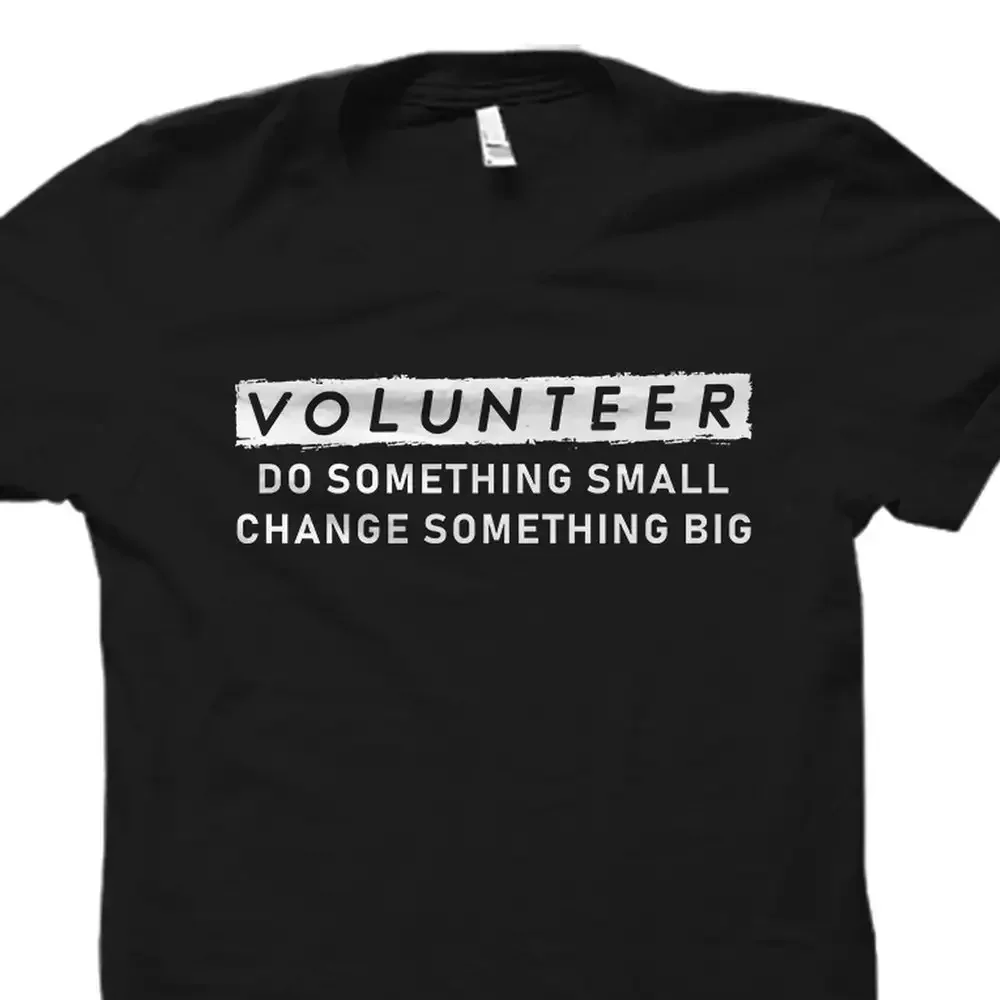 T-shirt pour bénévoles, reconnaissance de l'équipe, charité, bénévolat Os2419