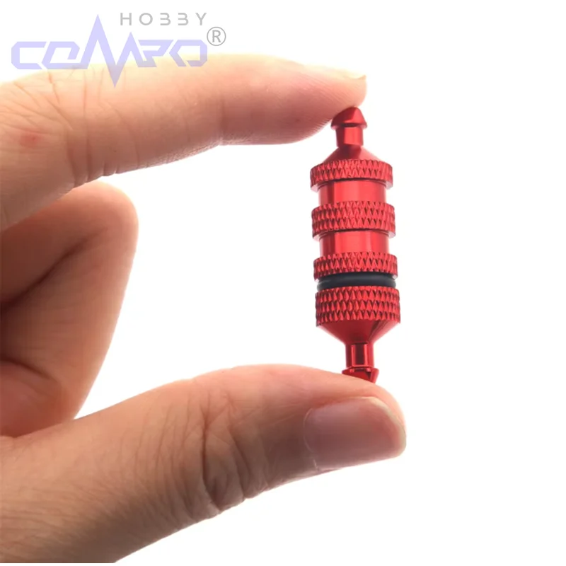 

3PC Aluminum Fuel Filter Nitro 1/8 1/10 RC Model Car Spare Parts HSP Racing 02156 HSP 94122 94188 Traxxas TRX4