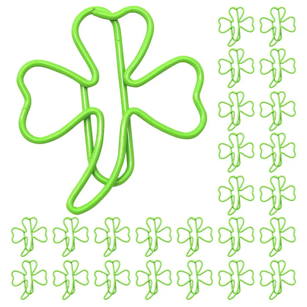 40 Pcs Bookmark Clips Note Pin Paper Jam Tiny Mini Bookmarks Cartoon Clamp Metal Small Cute Student