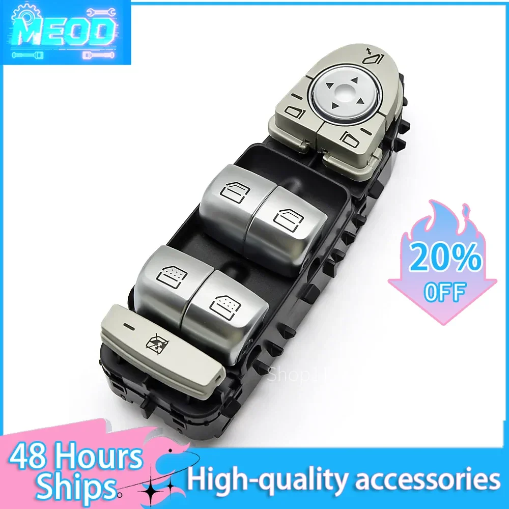 Window Regulator Switch 2229056800 2059055320 Fit For Mercedes-Benz C180 C200 C220 CGI BE EDITION BLUETEC D4MATIC C300 HYBRID